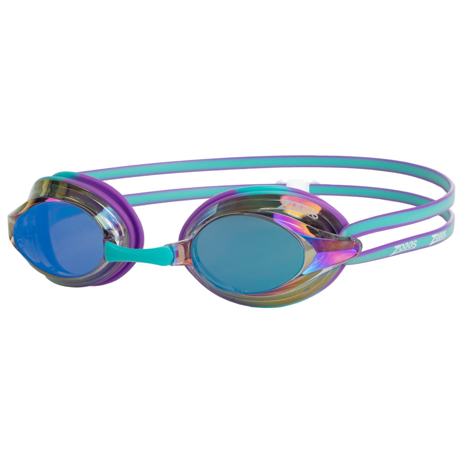 

Очки для плавания Zoggs Racer Titanium, цвет Violet/Turquoise