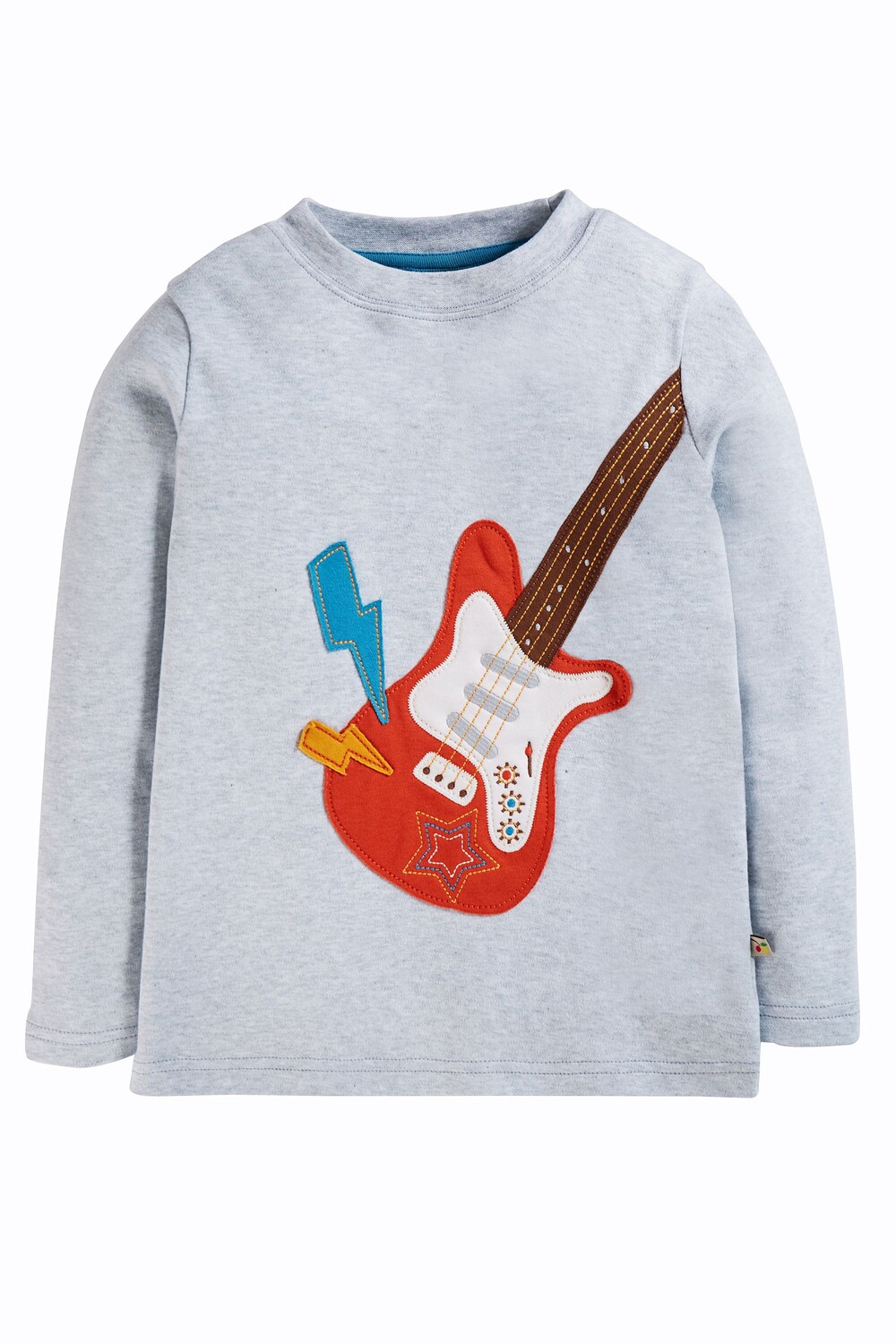 

Топ с аппликацией Adventure Frugi, серый