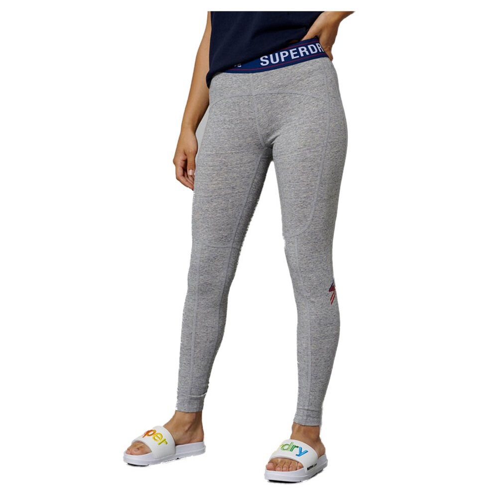 

Леггинсы Superdry Sportstyle, серый