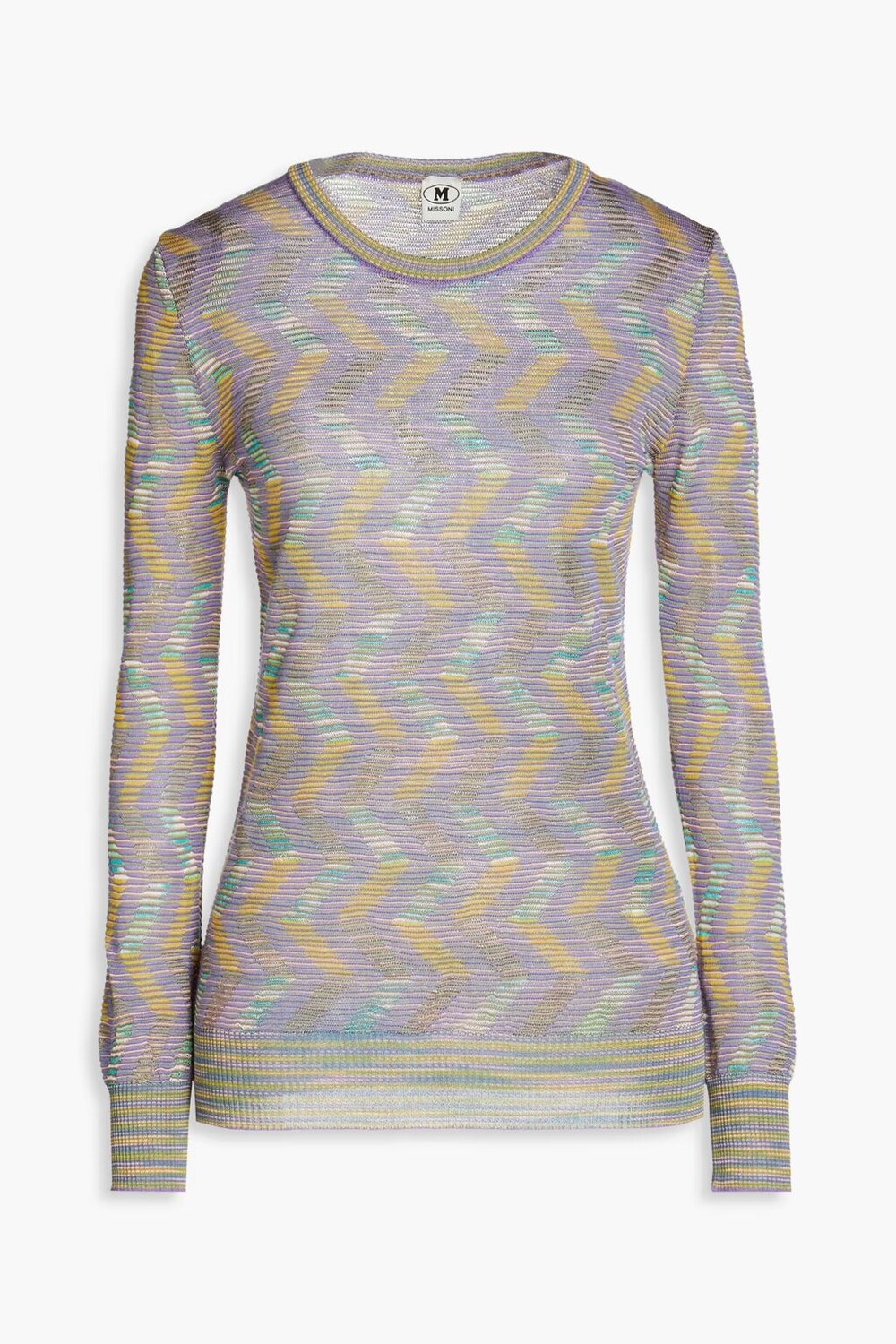 

Свитер крючком M Missoni, фиолетовый