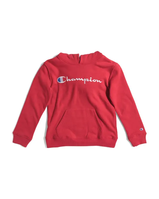 

Флисовая толстовка для больших мальчиков Champion, красный