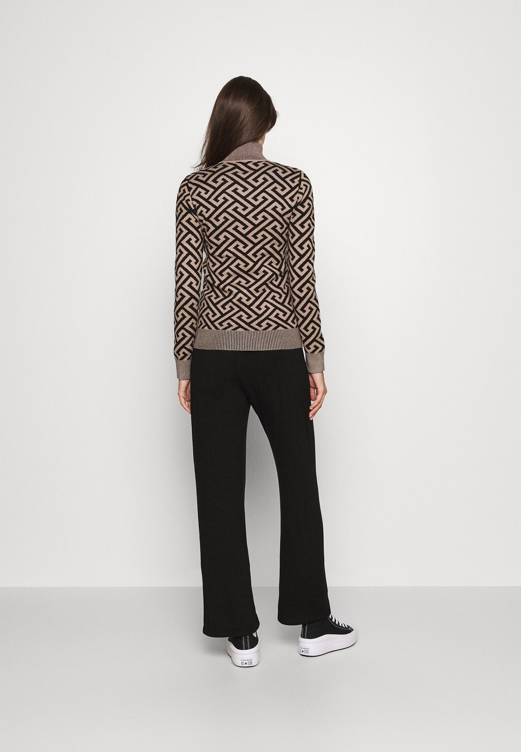 

Брюки из ткани OLMMALI WIDE ONLY MATERNITY, черный