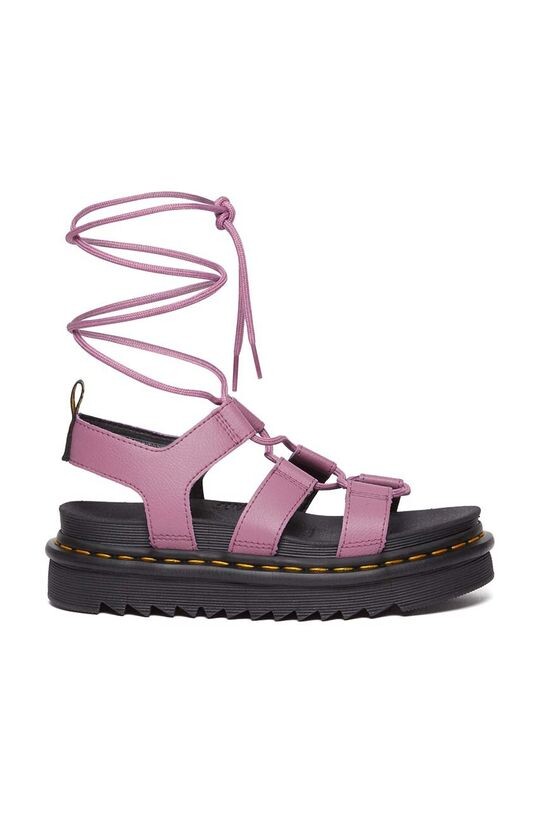 

Кожаные сандалии Nartilla Dr. Martens, розовый