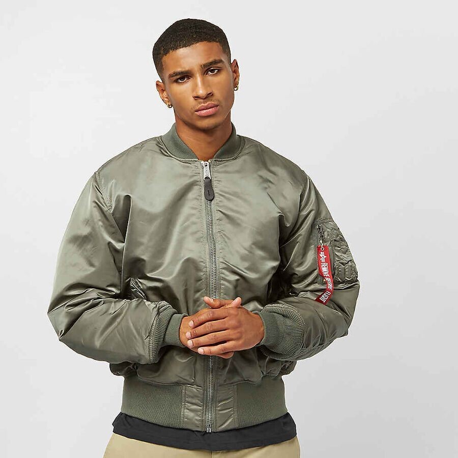 

Куртка MA-1 Alpha Industries, цвет vintage green