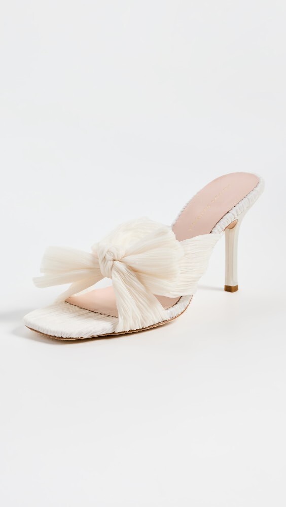 

Мюли Loeffler Randall Claudia Pleated Skinny Heel