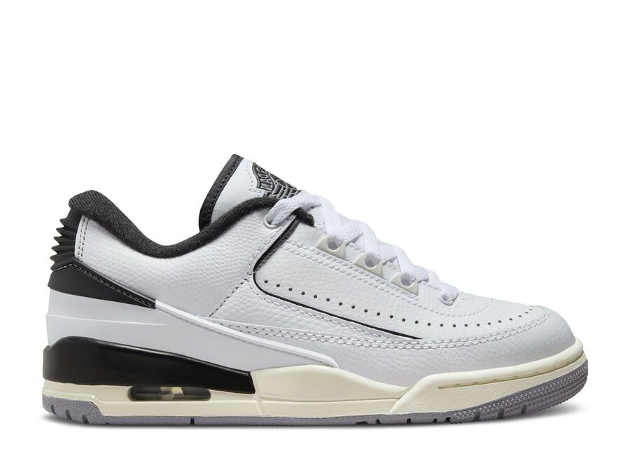 

Кроссовки Air Jordan Jordan 2/3 GS, белый/черный