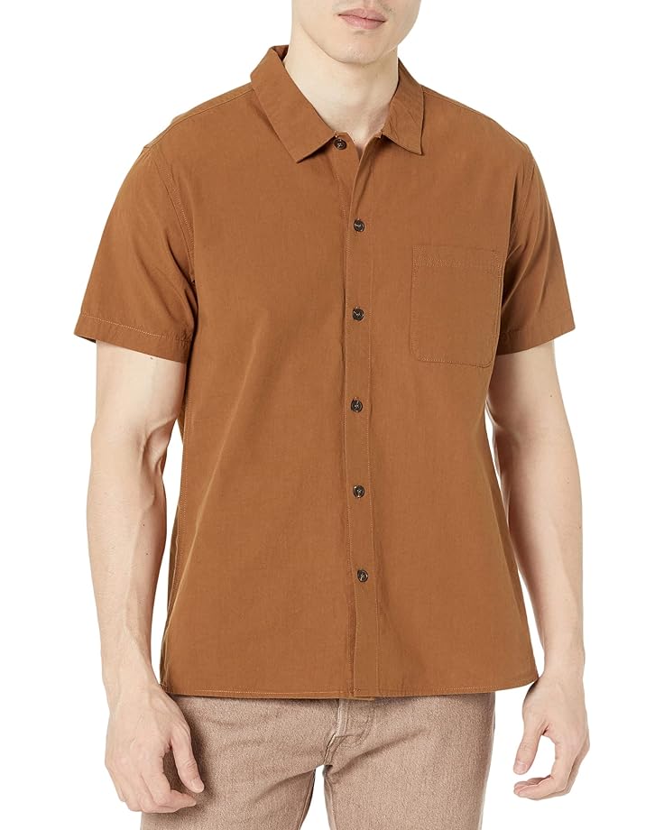 Рубашка Rhythm Essential Short Sleeve, цвет Cedar