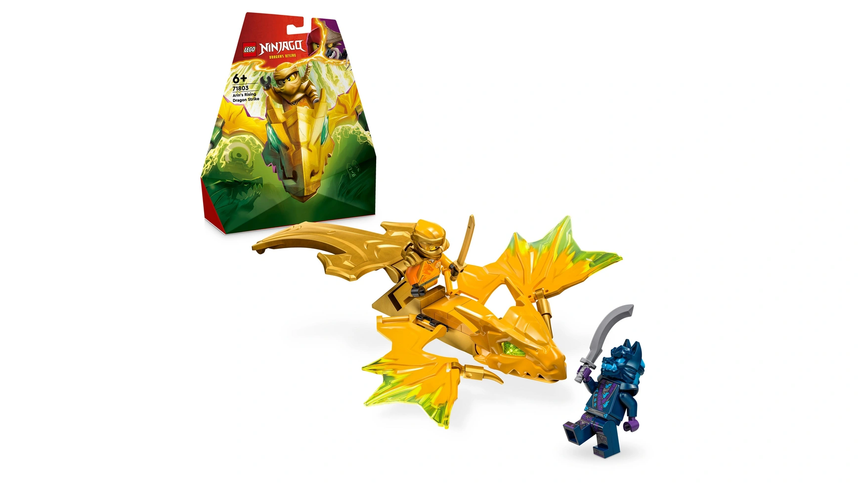 Lego NINJAGO Драконий планер Арина, набор ниндзя с игрушками-драконами конструктор ninja ниндзя ниндзяго красный