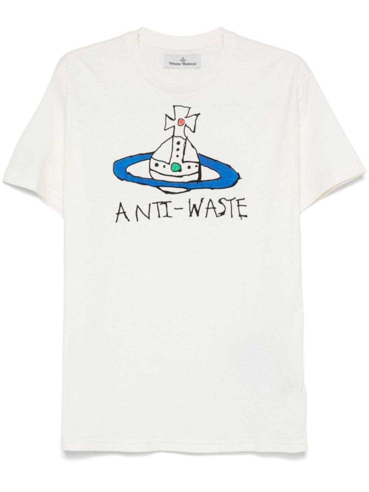 

Vivienne Westwood футболка Antiwaste Classic, белый