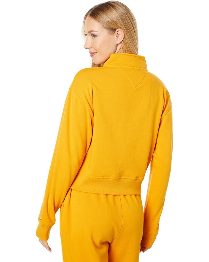 

Пуловер Tommy Hilfiger 1/2 Zip Crop Pullover, цвет Sunflower