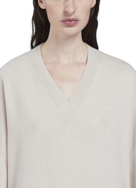 

Длинный свитер с логотипом Marni, белый