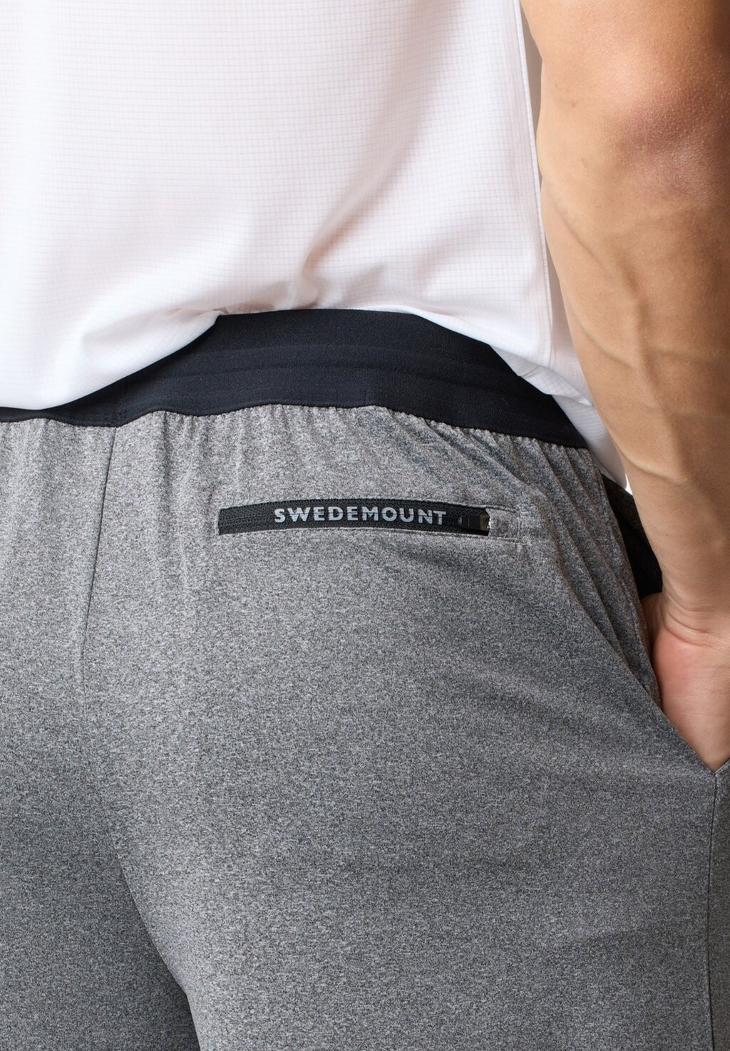 

Спортивные шорты Swedemount, серый меланж
