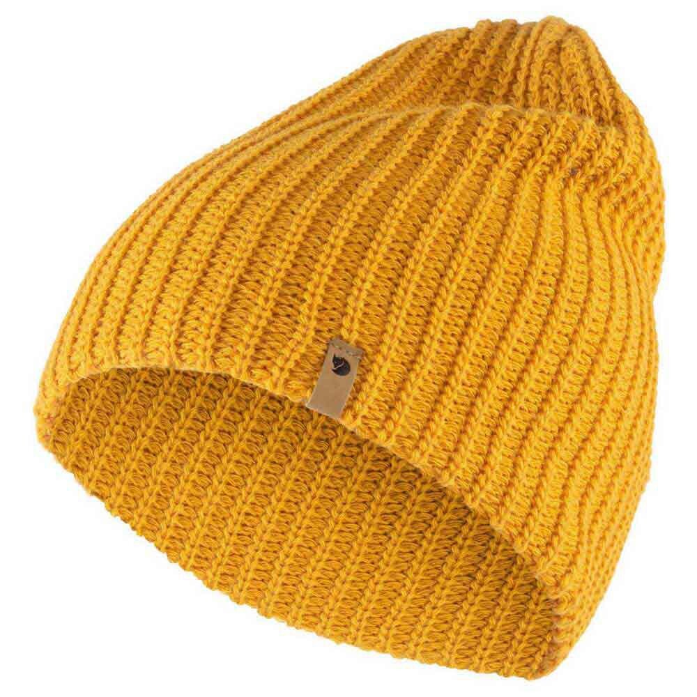 

Шапка Fjällräven Övik Melange, желтый