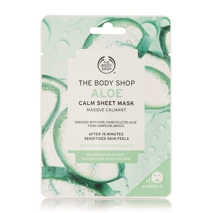 

Тканевая маска Aloe Calm Hydration 18 мл, The Body Shop