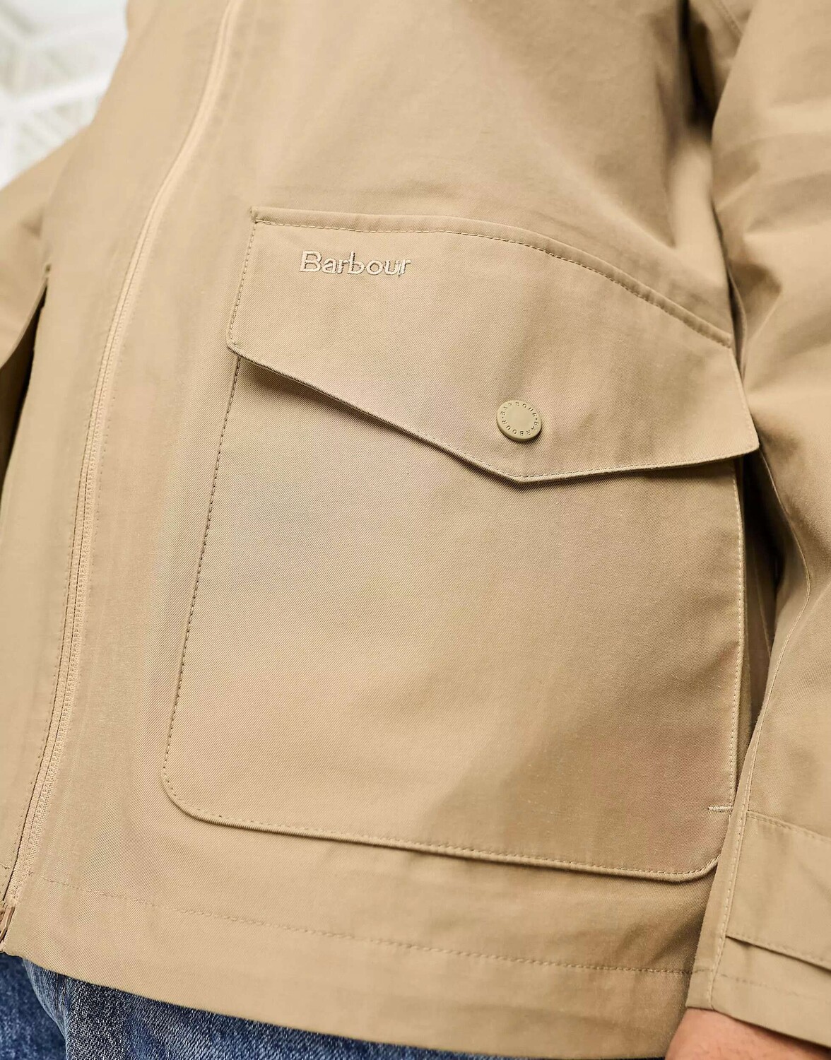 

Синяя непромокаемая куртка с капюшоном Barbour Whitstone, Синий