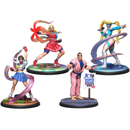 

Миниатюра Jasco Games Street Fighter Miniatures Game: Character Pack 1 - Alpha