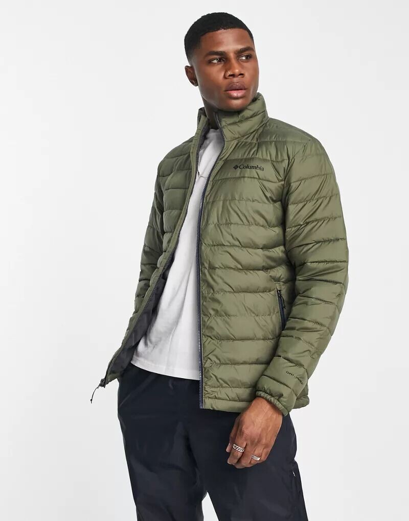 

Пуховик Columbia Powder Lite цвета хаки эксклюзивно для ASOS