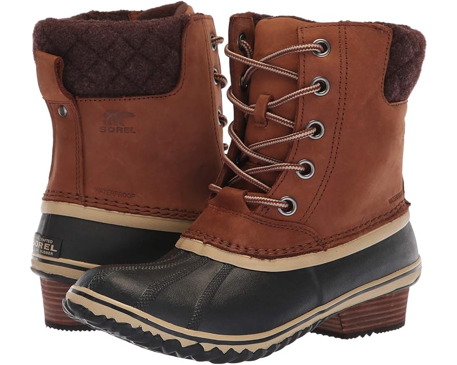 

Ботинки SOREL Slimpack II Lace, цвет Burro/Cattail Nubuck Leather