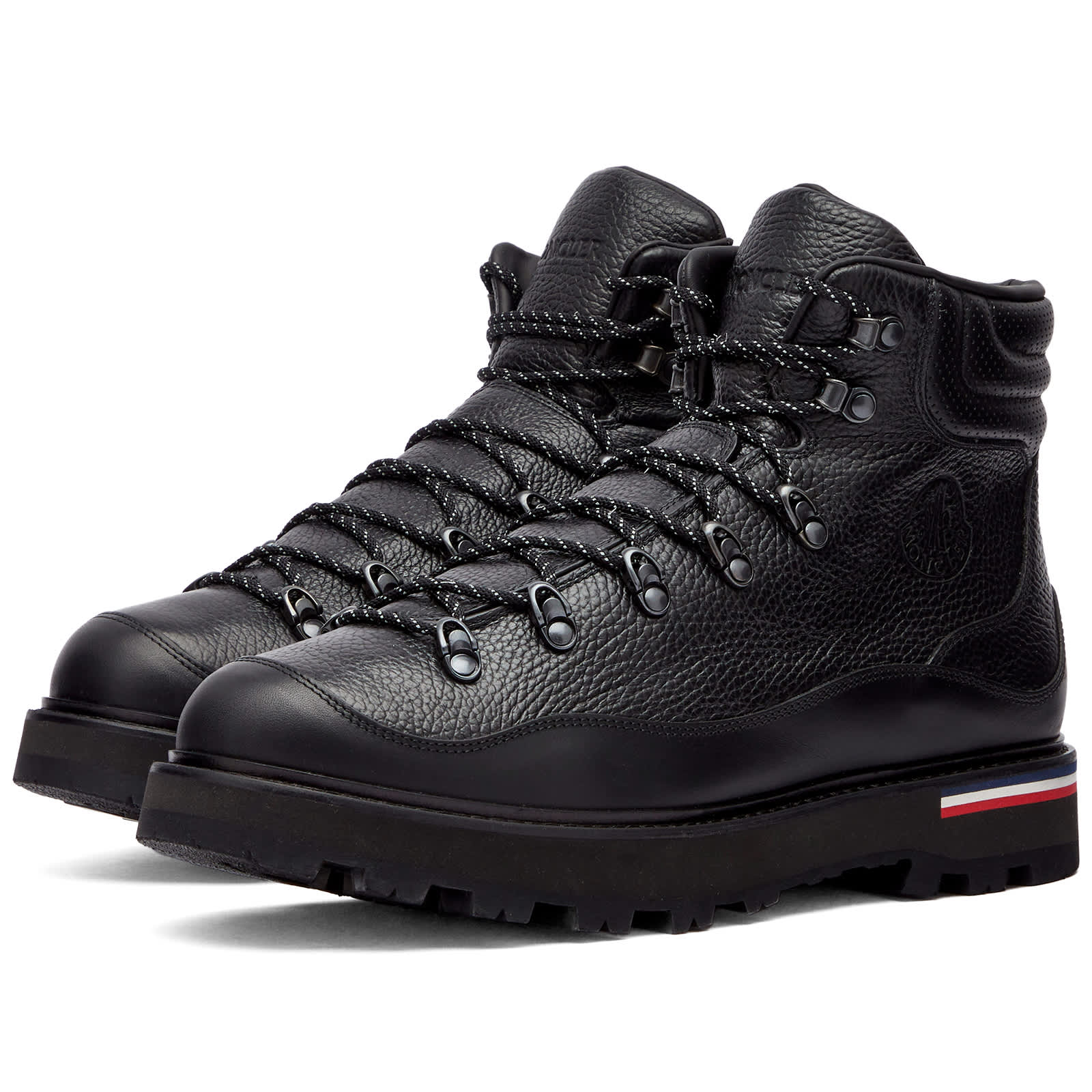 Ботинки Moncler Peka Trek Hiking Boots, цвет Black & Navy