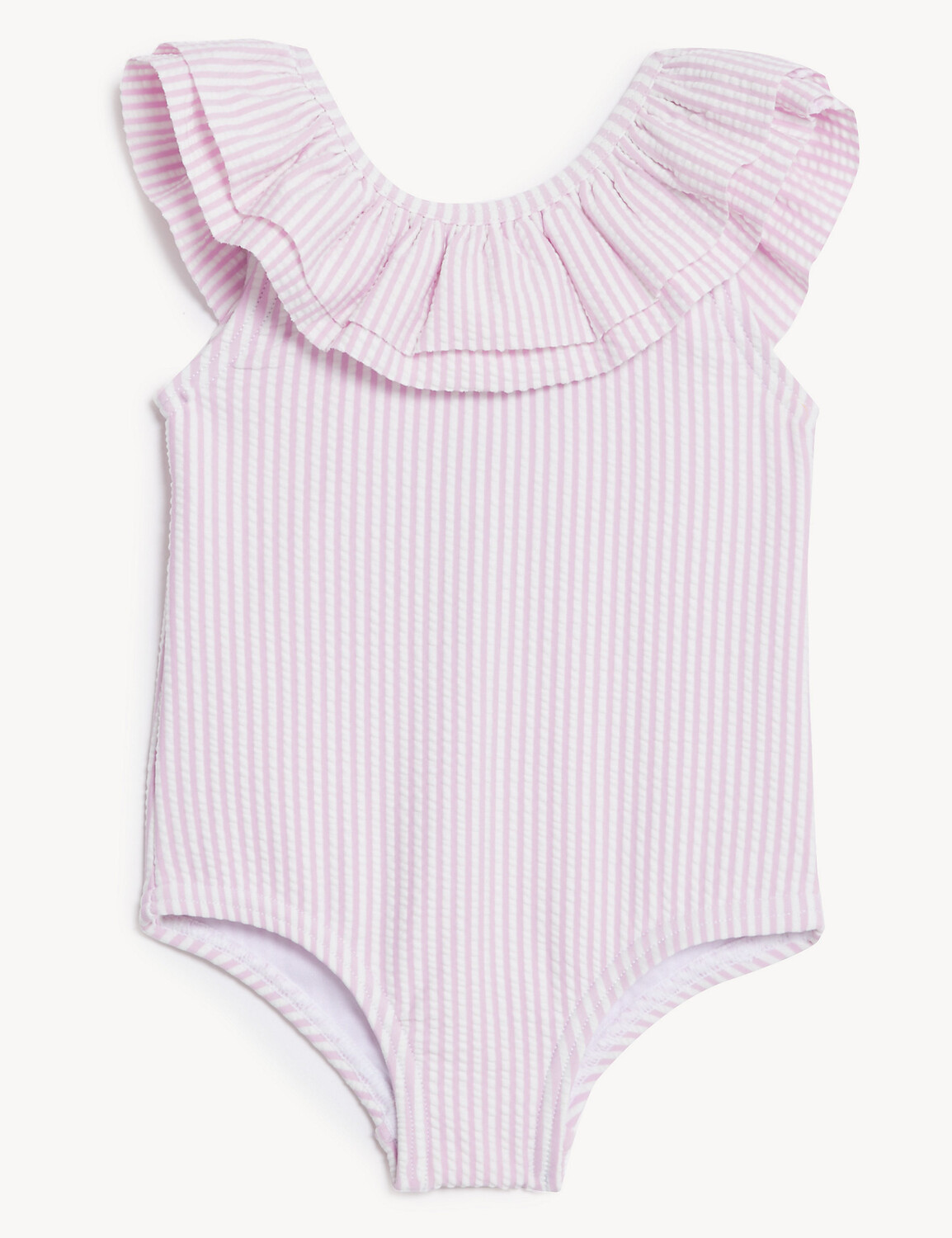 

Купальник в полоску с оборками (0–3 года) Marks & Spencer