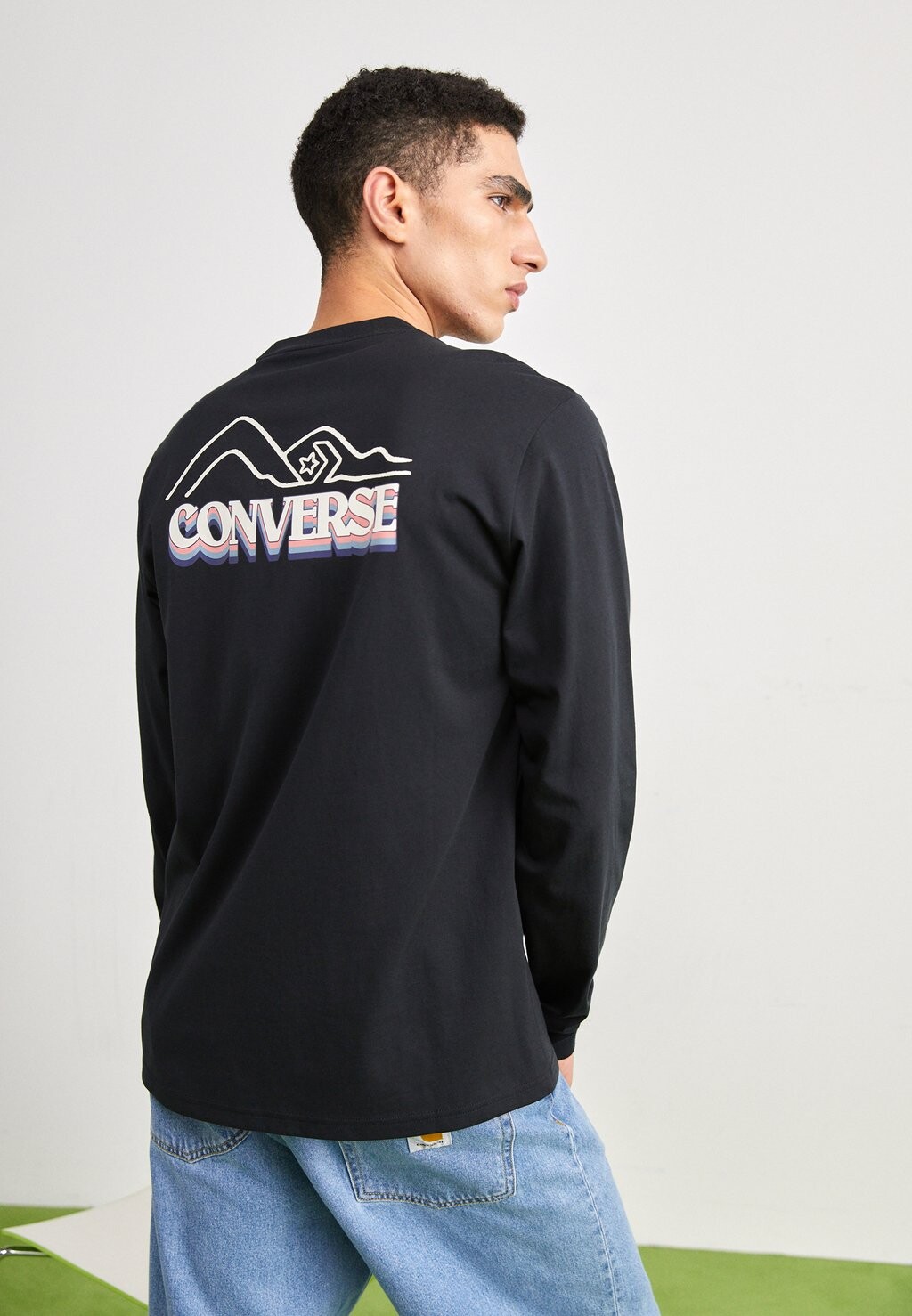 

Футболка с длинным рукавом WINTER VIBES GRAPHIC Converse, черная