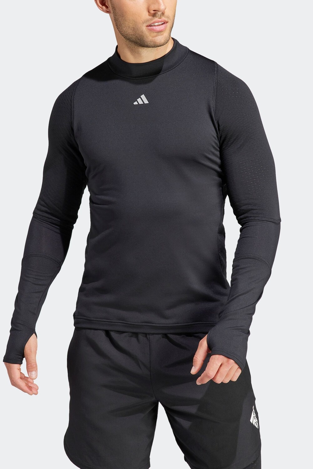 

Тренировочный топ с длинными рукавами COLD Performance RDY Techfit adidas, черный