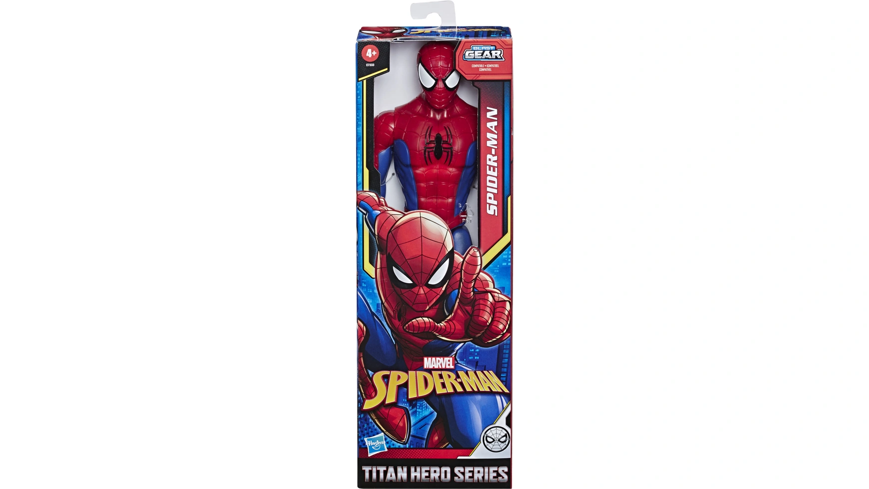 Hasbro Marvel Titan Heroes фигурка Человека-паука конструктор lego marvel super heroes фигурка человека паука 76226 258 деталей