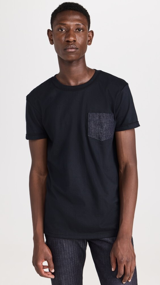 

Футболка Naked & Famous Pocket, черный