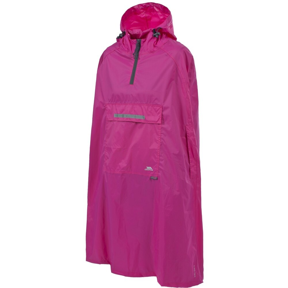 

Куртка Trespass Qikpac WP Packaway Poncho, розовый