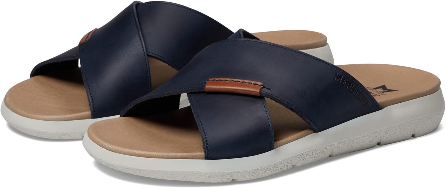 

Сандалии на плоской подошве Conrad Mephisto, цвет Navy Scratch Leather