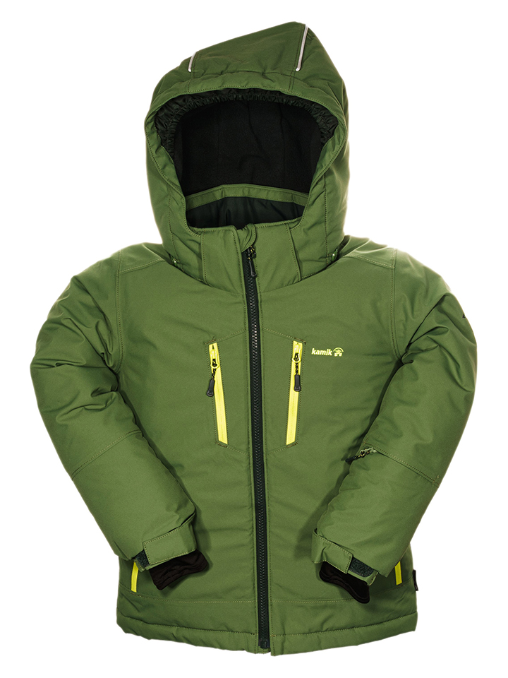 цена Лыжная куртка Kamik Hux, зеленый