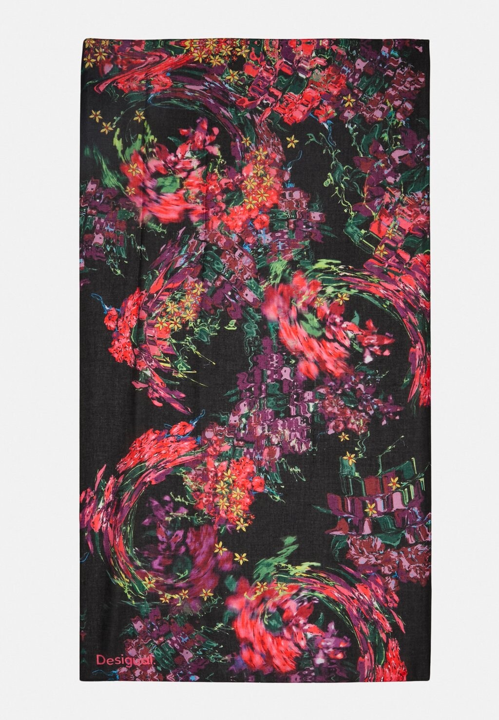 

Шарф FLORES LIQUID Desigual, черный