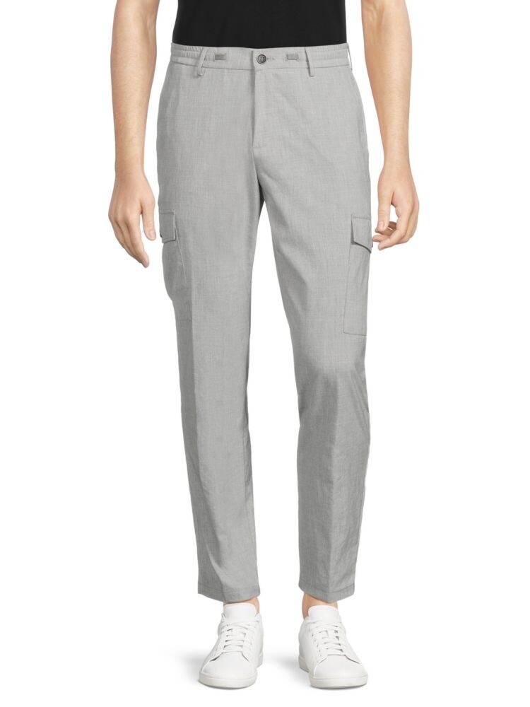 

Брюки Stewardson с плоской передней частью Robert Barakett, цвет Light Grey