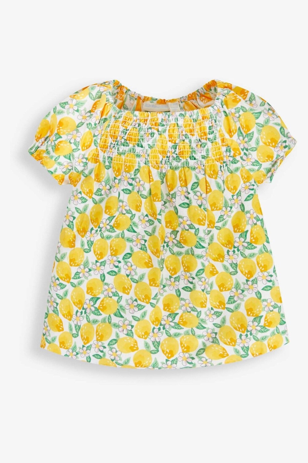 

JoJo Maman Bébé блузка с лимонным принтом Jojo Maman Bébé, желтый