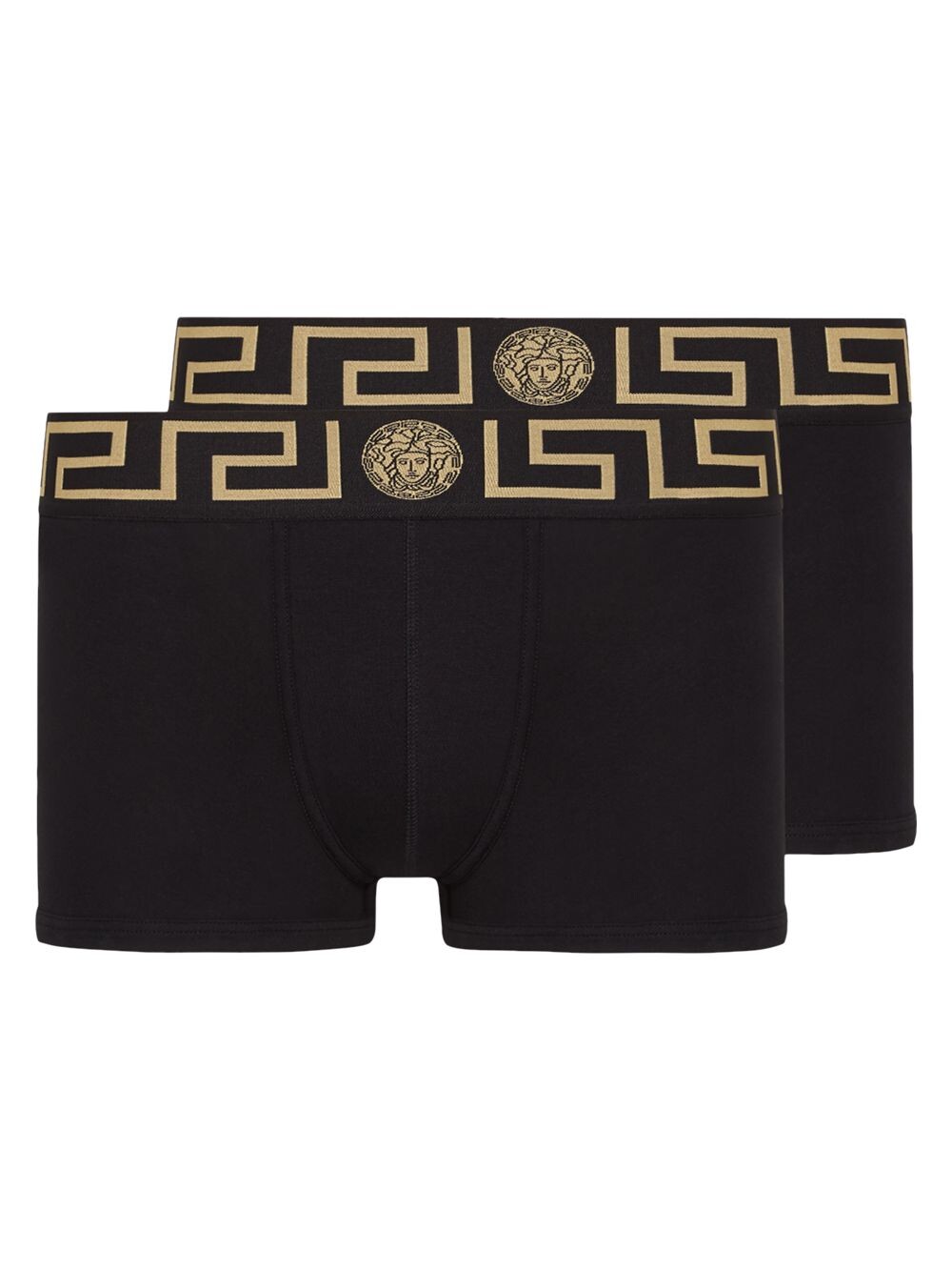 

Набор из 2 трусов-боксеров с логотипом Versace, черный