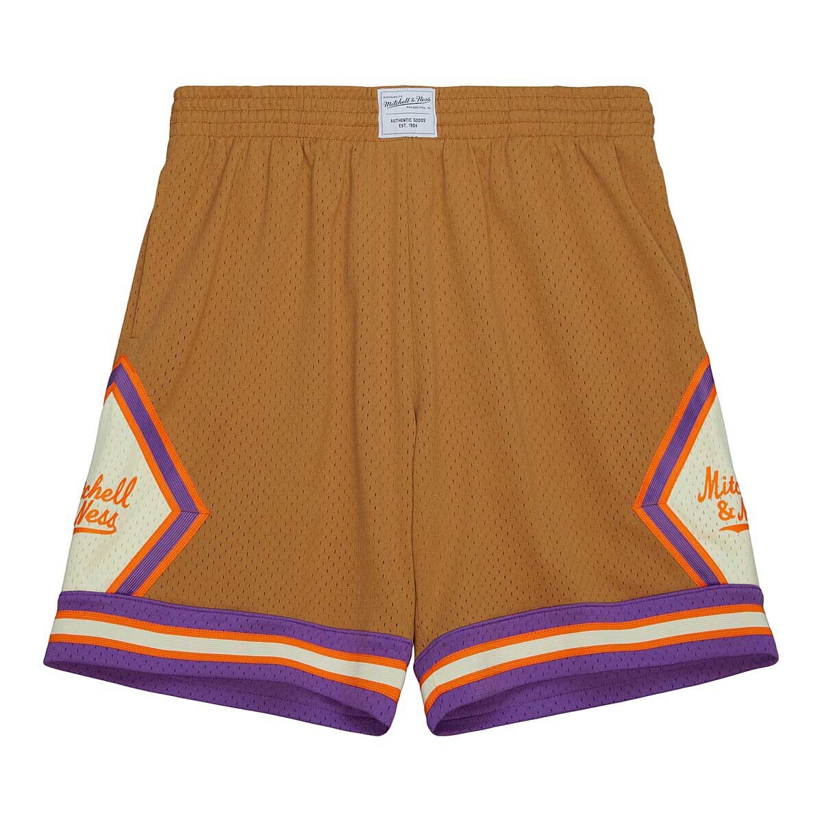 

Шорты BRANDED DIAMOND SCRIPT SHORTS Mitchell And Ness, цвет Braun