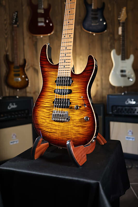 

Электрогитара Suhr Modern Pro HSH 510 with Roasted Maple Fretboard- Bengal Burst 7819
