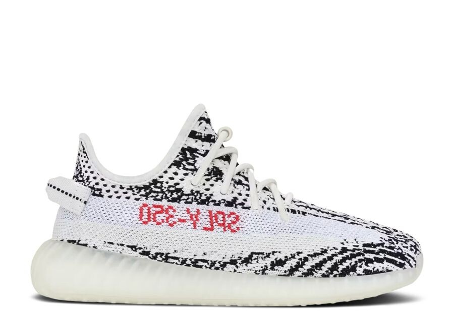 

Кроссовки adidas Yeezy Boost 350 V2 Kids, цвет Zebra 2024
