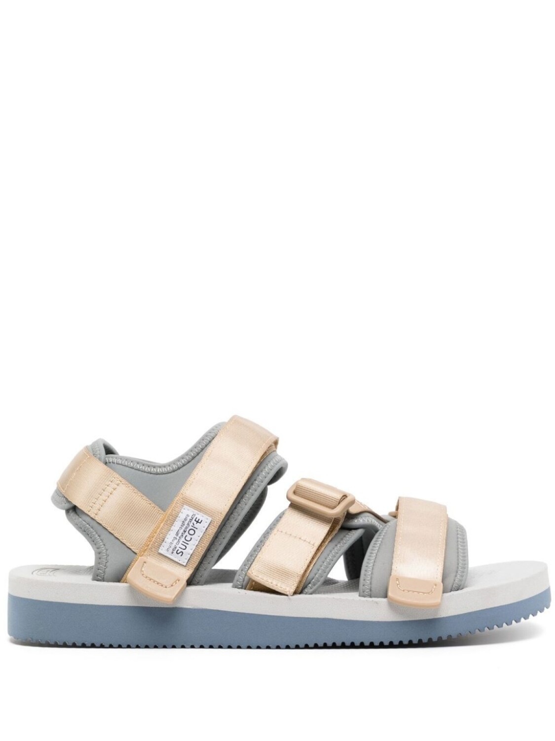 

Suicoke сандалии KISEE-V на липучках, золотистый