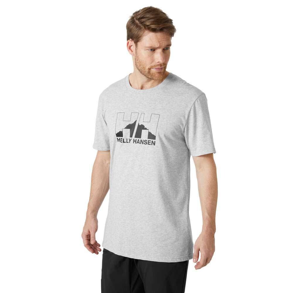 

Футболка Helly Hansen Nord Graphic, серый