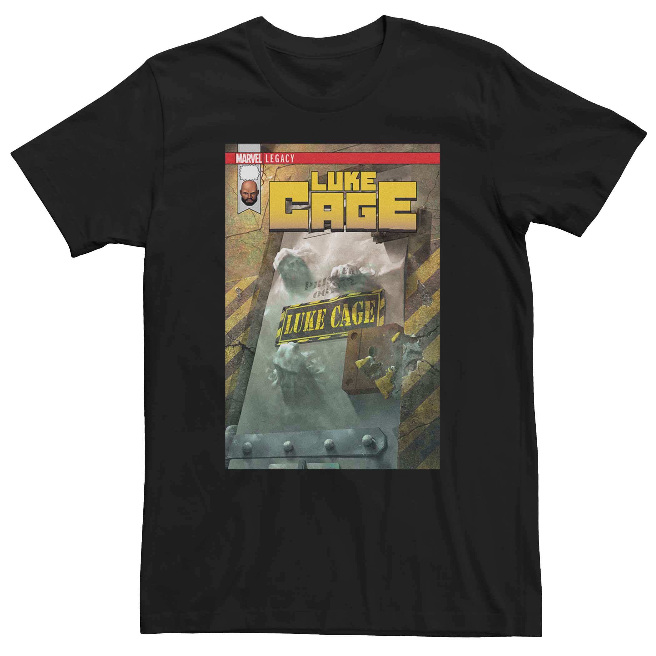 Мужская футболка с рисунком Marvel Luke Cage Licensed Character мужская футболка marvel luke cage hero for class president licensed character