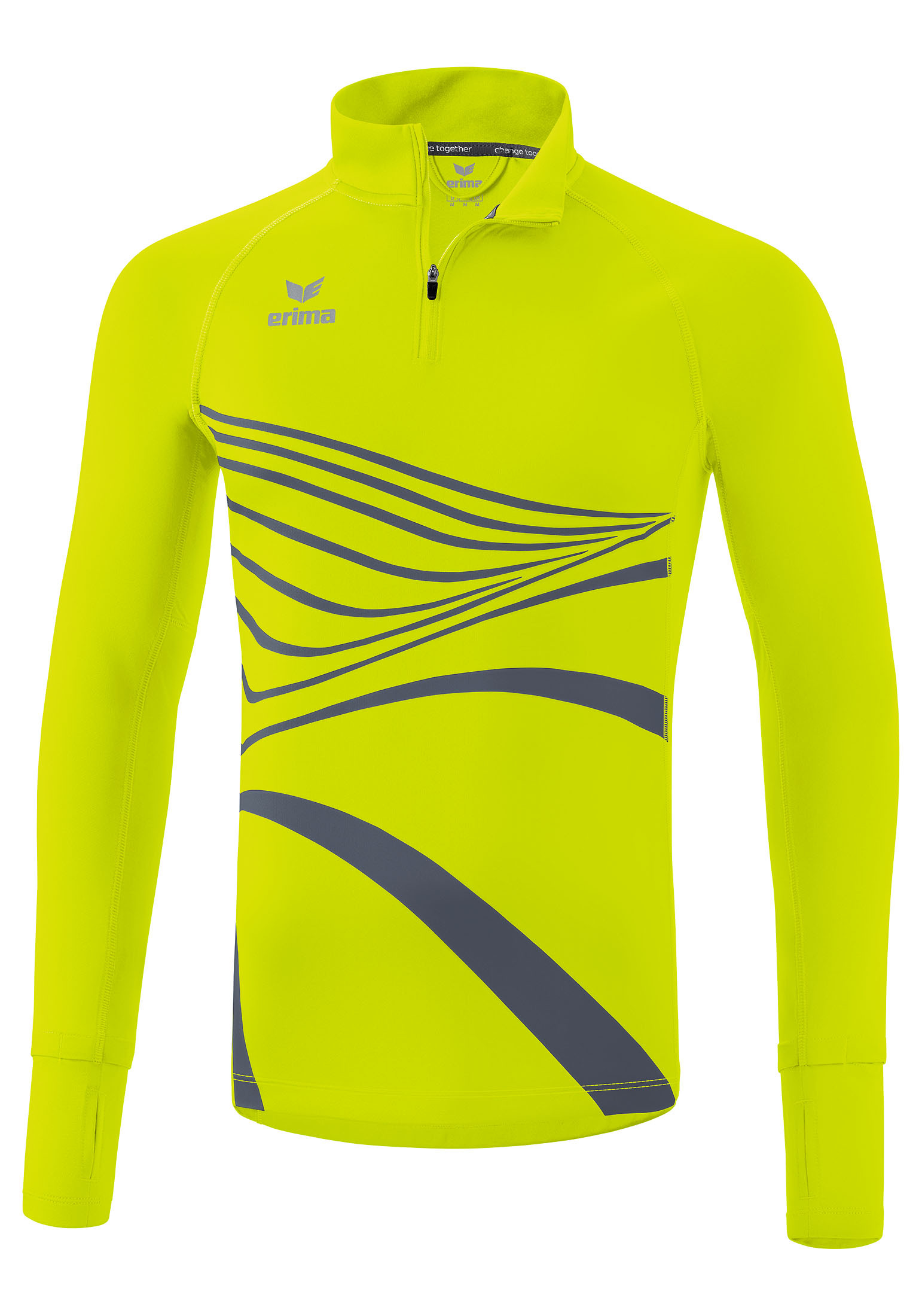 Спортивная футболка erima Racing Longsleeve, цвет primrose