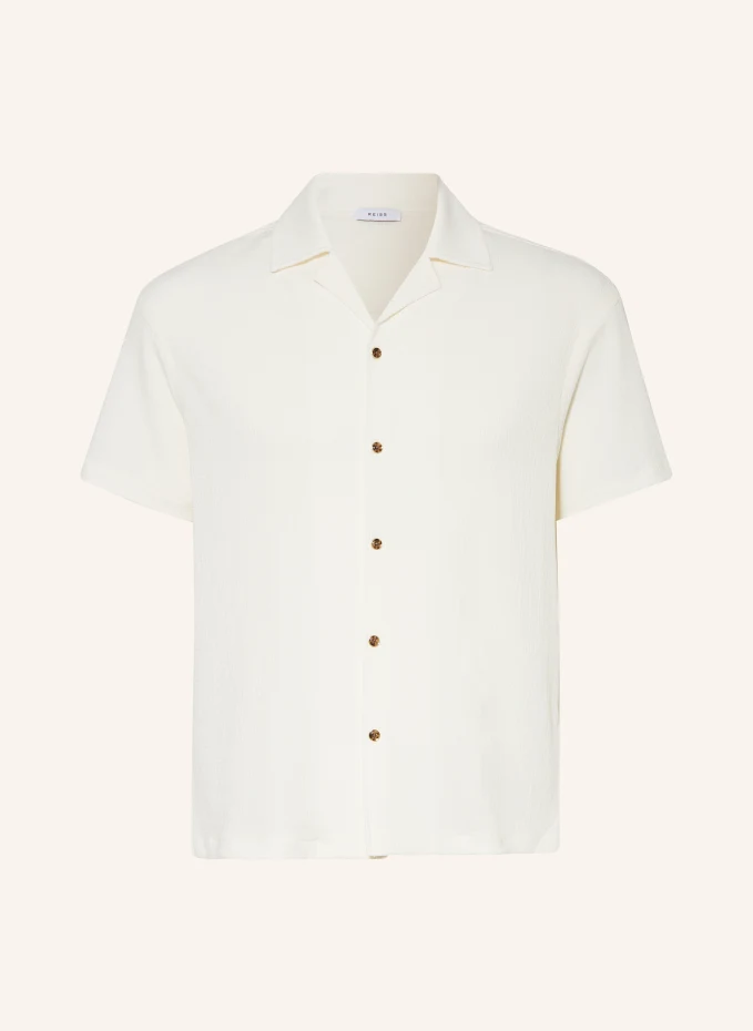 

Курортная рубашка hunt comfort fit Reiss, экрю