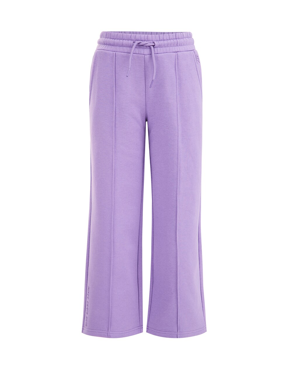 Обычные брюки We Fashion, фиолетовый обычные брюки we fashion баклажаны
