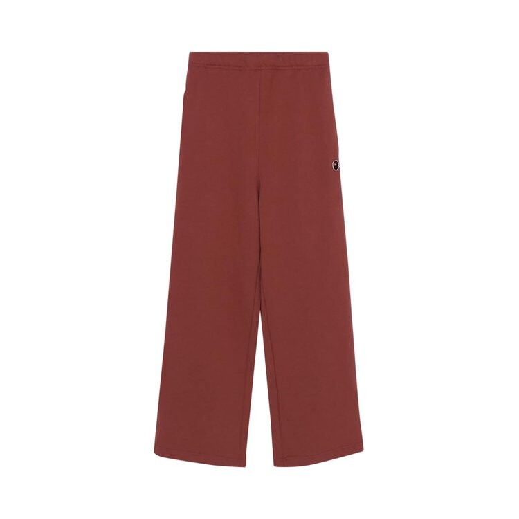 

Спортивные брюки BAPE Ape Head One Point Wide Sweatpants, розовый