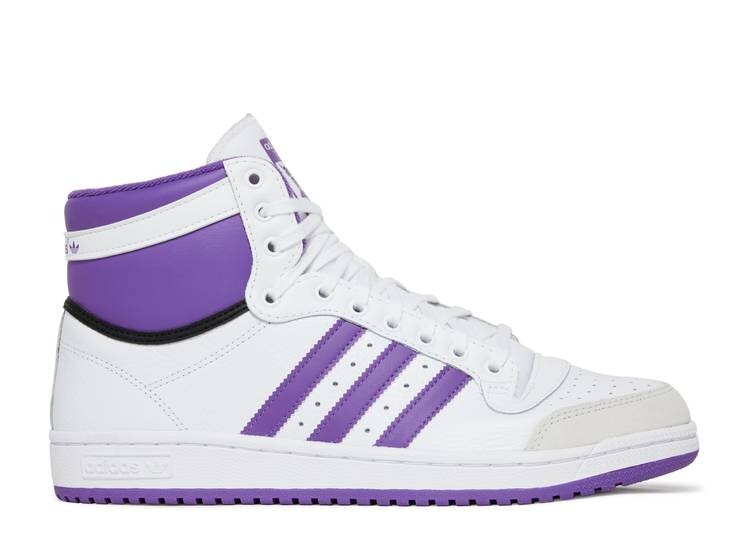 

Кроссовки Adidas TOP TEN HIGH 'WHITE ACTIVE PURPLE', белый