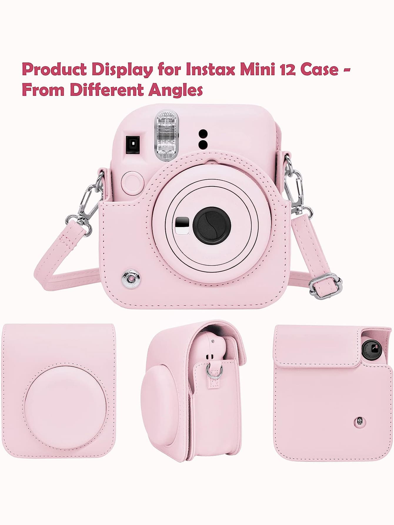 Чехол Instant Mini 12, розовый