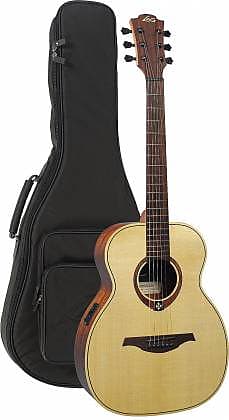 цена Акустическая гитара Lag Travel-SP | Spruce Top Travel Acoustic Guitar. New with Full Warranty!