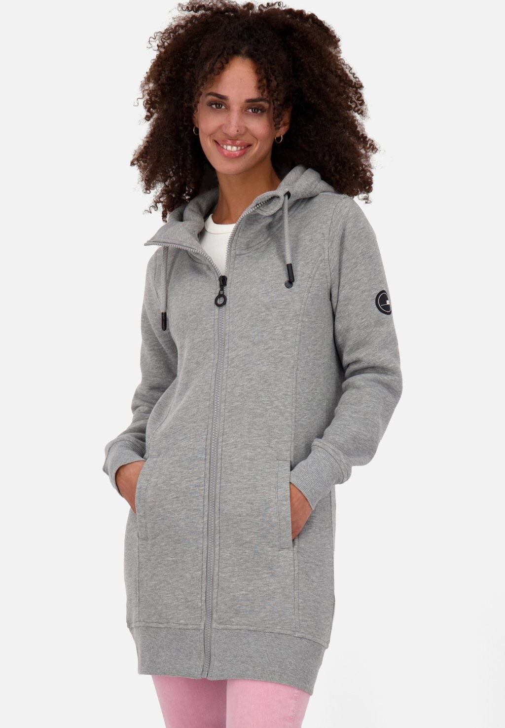 

Толстовка alife & kickin, цвет steal melange