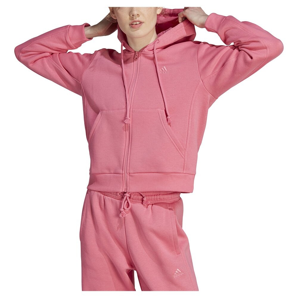

Толстовка adidas All Szn Fleece Full Zip, розовый
